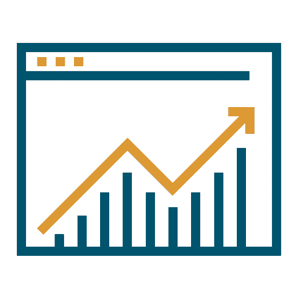 marketing growth icon